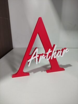 Letra com nome 20 cm
