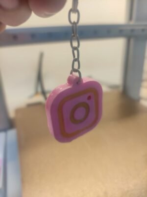 Chaveiro Smart NFC Instagram 40x40mm