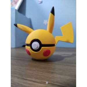 Pokebola personalizada Stilo Pikachu Pokémon impressão 3D colorido